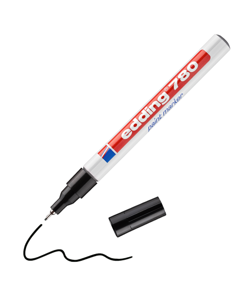Värvimarker Edding 780 N, 0.8mm, permanentne, Must