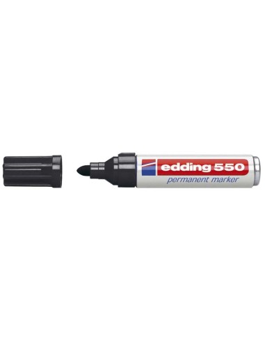 edding 550 permanent marker black