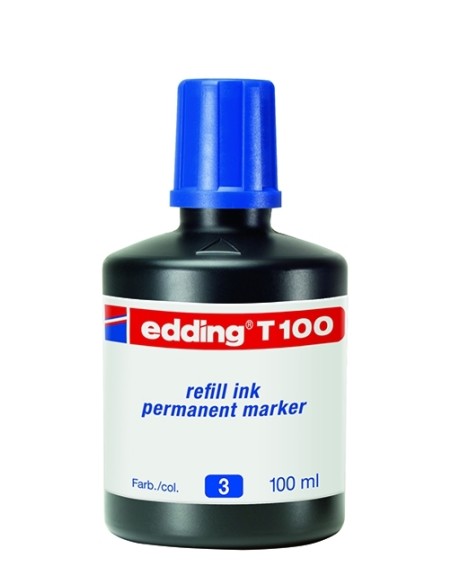 edding T 100 refill ink permanent marker black