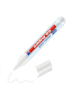 edding 95 glass marker white