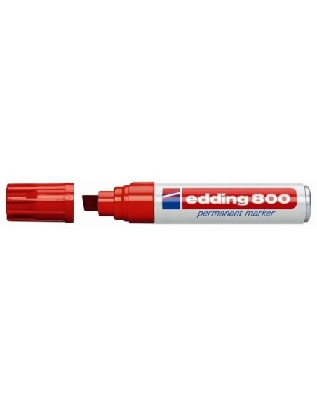 Permanentne marker Edding 800 Punane, 4-12mm