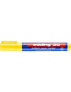 edding 30 brilliant paper marker yellow 2