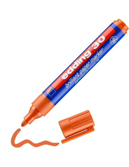 Paberimarker Edding 30 oranz, 1.5-3mm
