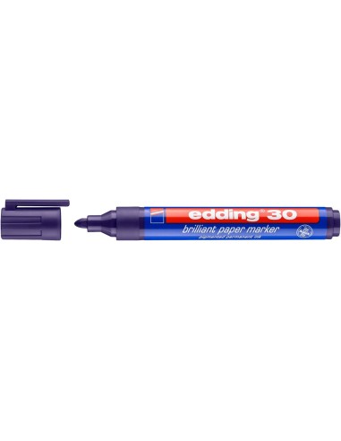 edding 30 brilliant paper marker violet