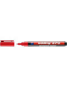 Permanentne marker Edding 370, 1mm punane 2