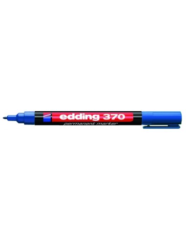 edding 370 permanent marker blue