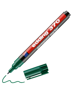 edding 370 permanent marker green