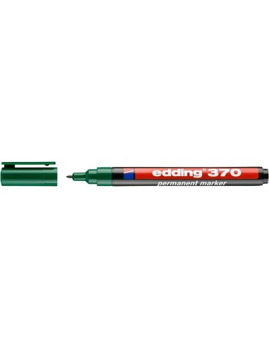 Permanentne marker Edding 370, 1mm roheline
