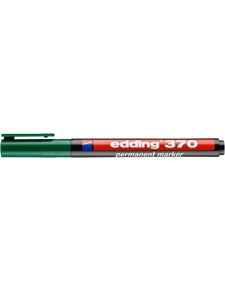 Permanentne marker Edding 370, 1mm roheline