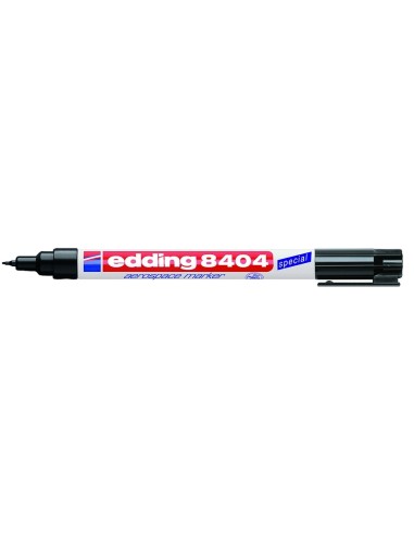Permanentne marker Edding 8404 Must, aerospace, 0.75mm