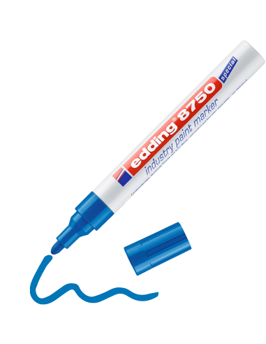 edding 8750 industry paint marker blue