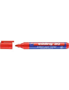 Paberimarker Edding 30 punane, 1.5-3mm