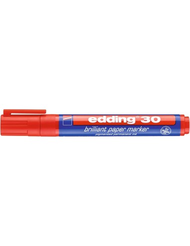 Paberimarker Edding 30 punane, 1.5-3mm