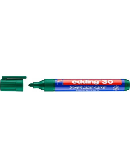 Paberimarker Edding 30, 1.5-3mm roheline