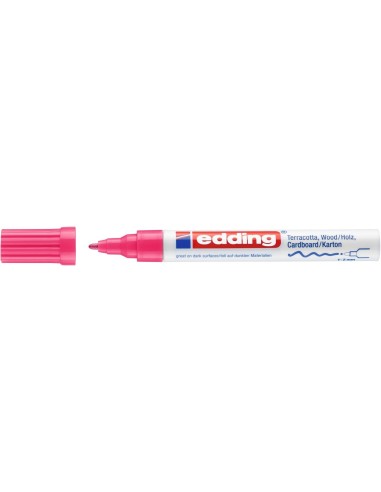 Värvimarker Edding 4040 dekoreerimiseks, 1-2 mm roosa