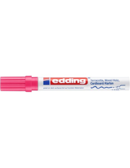 Värvimarker Edding 4040 dekoreerimiseks, 1-2 mm roosa