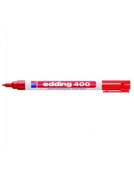 Permanentne marker Edding 400 Punane, 1mm