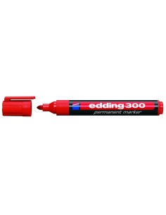 edding 300 permanent marker red