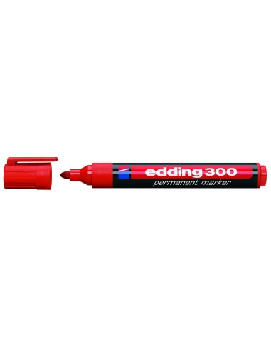 edding 300 permanent marker red