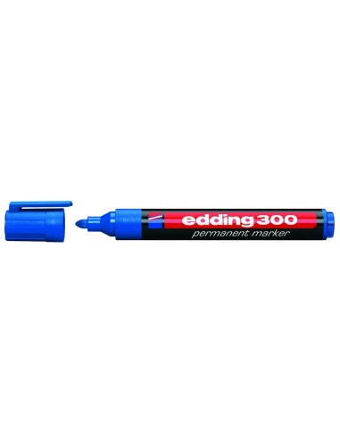 edding 300 permanent marker blue