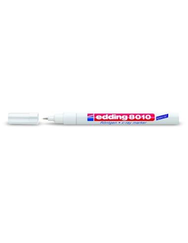 Röntgeni marker Edding 8010, valge