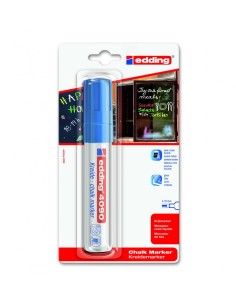 edding 4090 chalk marker blue