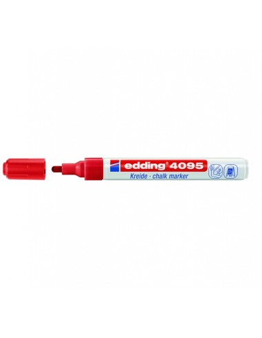 edding 4095 chalk marker red
