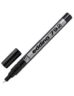 Värvimarker Edding 792, 0.8mm permanente, must