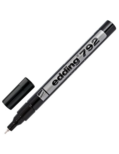 Värvimarker Edding 792, 0.8mm permanente, must