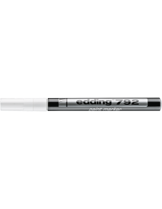 Värvimarker Edding 792, 0.8mm plastik kest, permanentne, valge 2