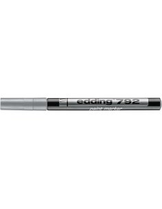 Värvimarker Edding 792, 0.8mm plastik kest, permanentne, hõbe 2