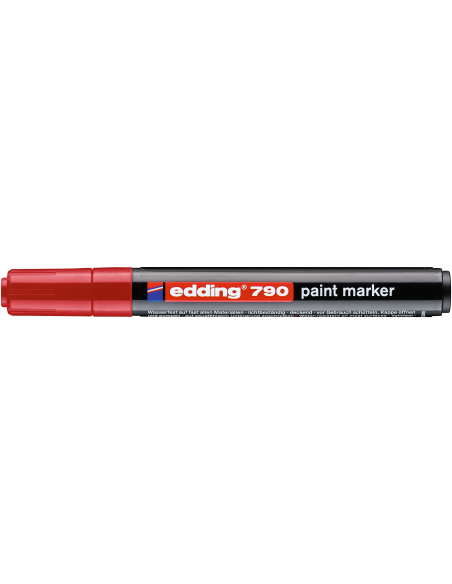 edding 790 paint marker red