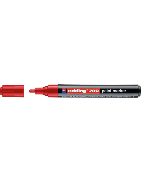 edding 790 paint marker red