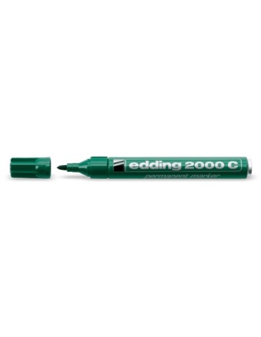 Permanentne marker Edding 2000C 1,5-3mm, ümar ots, roheline