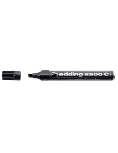 Permanentne marker Edding 2200C 1-5mm, lõigatud ots, must