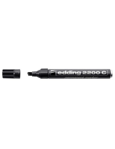 Permanentne marker Edding 2200C 1-5mm, lõigatud ots, must
