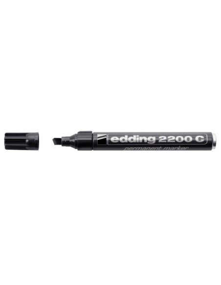 Permanentne marker Edding 2200C 1-5mm, lõigatud ots, must