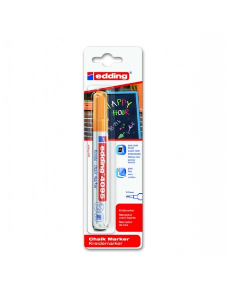 edding 4095 chalk marker neon orange