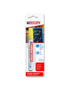 edding 4095 chalk marker neon yellow
