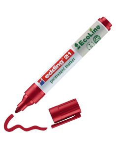 edding 21 EcoLine permanent marker red