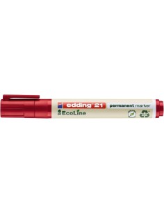 edding 21 EcoLine permanent marker red 2