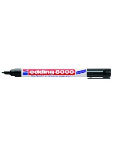 Permanentne marker Edding 8000 Must, 1mm külmakindel