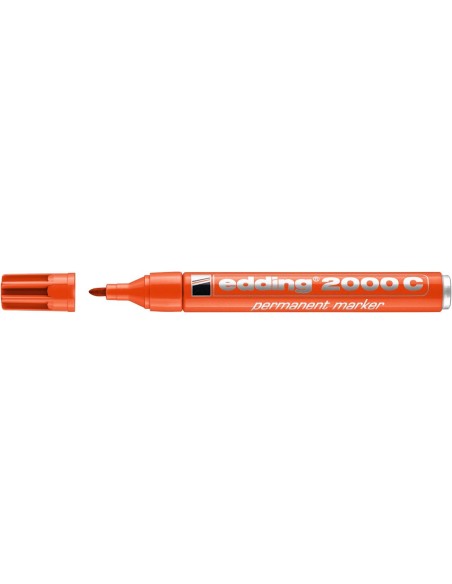 Permanentne marker Edding 2000C 1,5-3mm, ümar ots, oranz