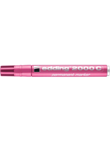 Permanentne marker Edding 2000C 1,5-3mm, ümar ots, roosa