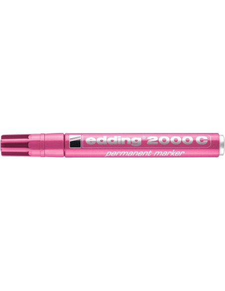 Permanentne marker Edding 2000C 1,5-3mm, ümar ots, roosa