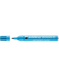 Permanentne marker Edding 2000C 1,5-3mm, ümar ots, helesinine