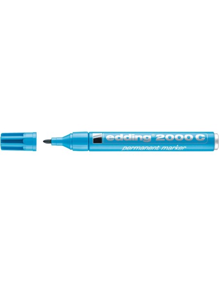 edding 2000 C permanent marker light blue