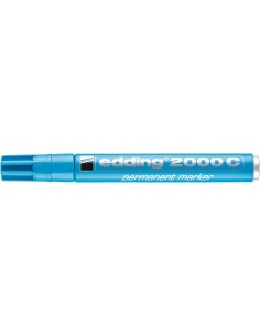 Permanentne marker Edding 2000C 1,5-3mm, ümar ots, helesinine 2