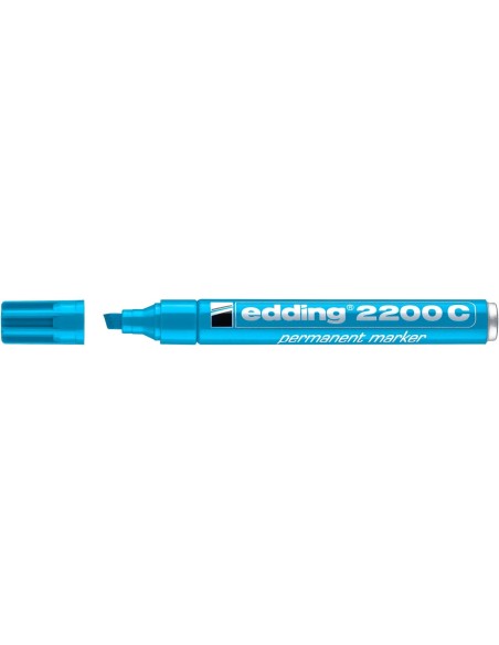 edding 2200 C permanent marker light blue