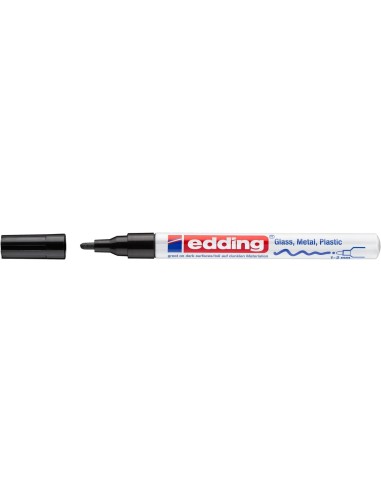 Värvimarker Edding 751 permanente, 2-4 mm must